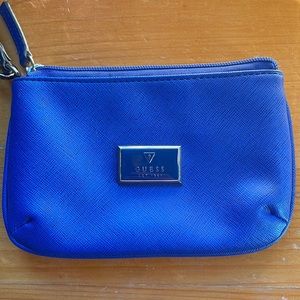 Royal Blue Guess Wallet/Wristlet